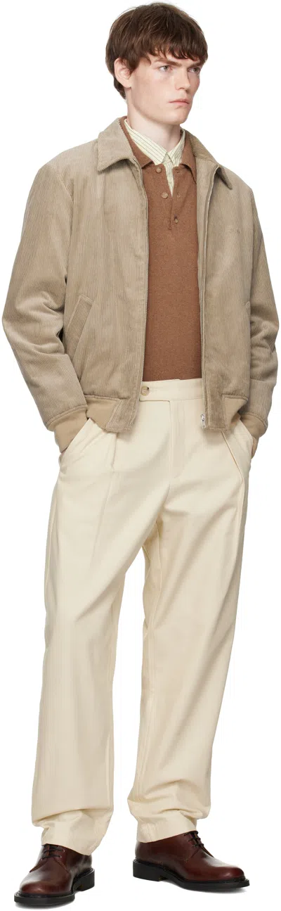 Apc Blouson Gilles Jacket In Neutral