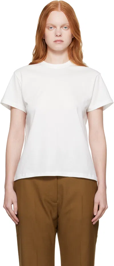 Studio Nicholson Short-sleeve Cotton T-shirt In White