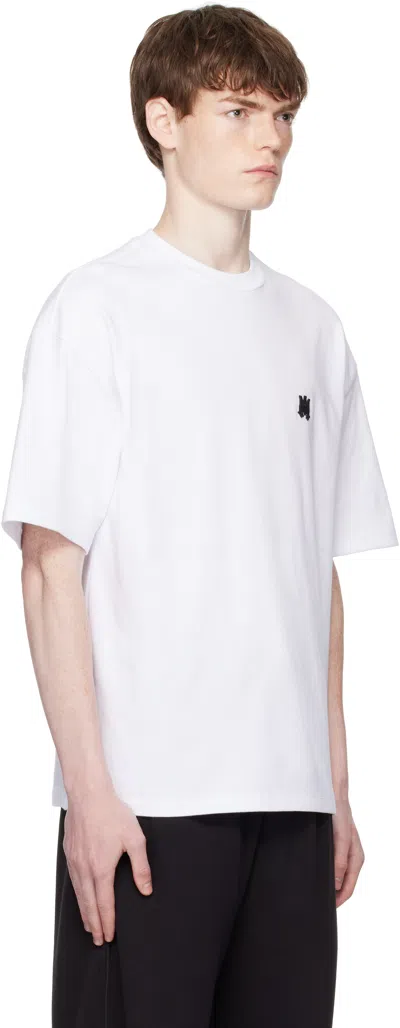 Amiri Logo T-shirt In White