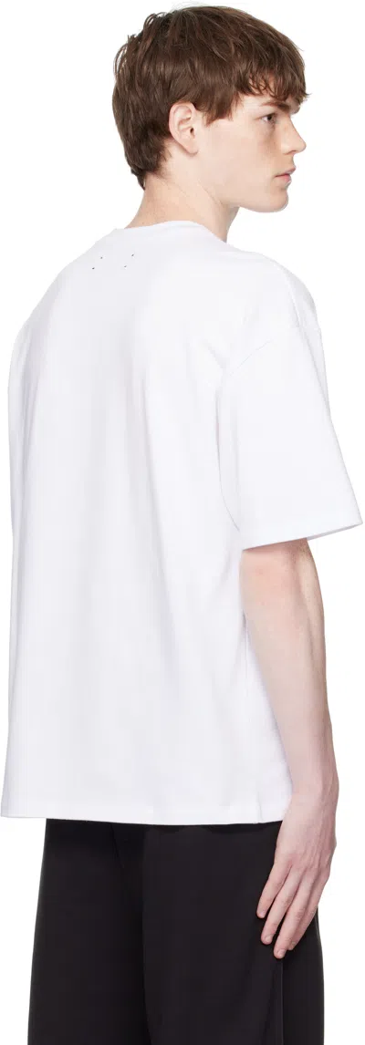 Amiri Logo T-shirt In White