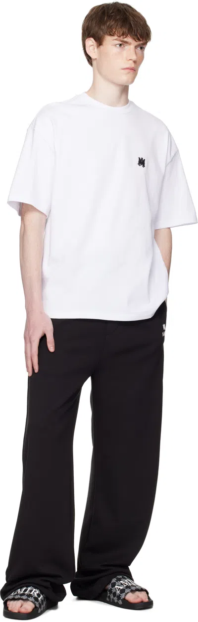Amiri Logo T-shirt In White