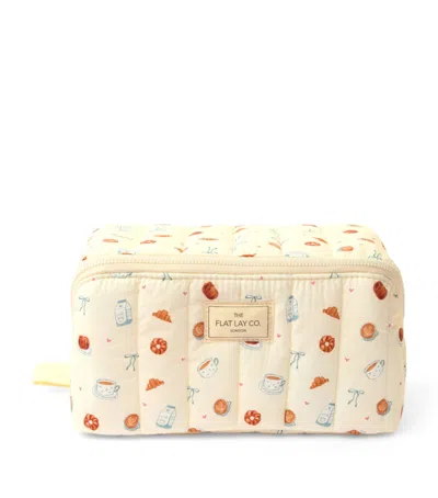 The Flat Lay Co. Marshmallow Flat Lay Make-up Bag