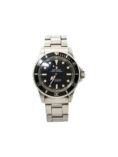 Pre-owned Rolex Submariner 40mm In Black