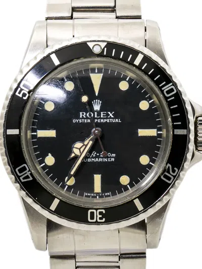 Pre-owned Rolex Submariner 40mm In Black