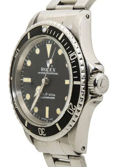 Pre-owned Rolex Submariner 40mm In Black