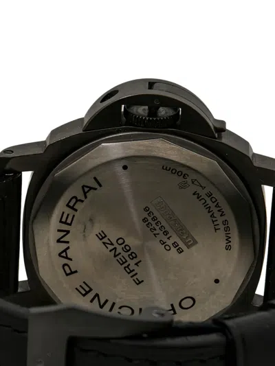 Pre-owned Panerai California 8 Days 44毫米腕表（典藏款） In Black