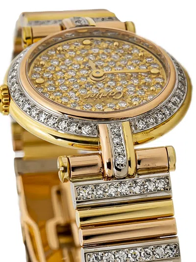 Pre-owned Cartier Vendome 25mm In Gold