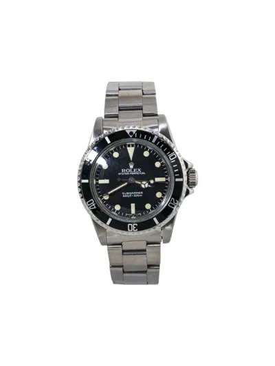 Pre-owned Rolex Submariner 40mm In Black