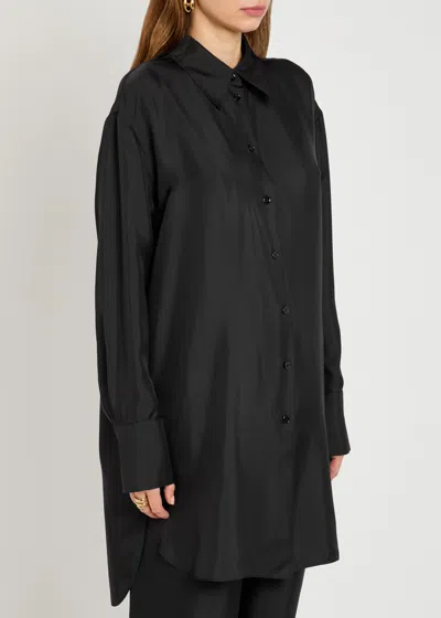 Rohe Silk Shirt In Black