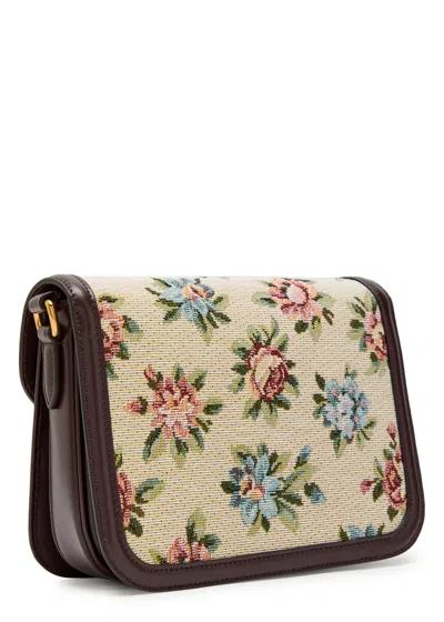 Valentino Borsa A Tracolla 9to5 In Jacquard Ricamato  Donna In White