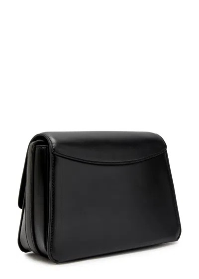 3.1 Phillip Lim Id Pebbled Leather Shoulder Bag In Black