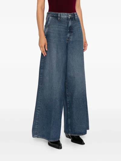 Frame The Drape Jeans In Blue