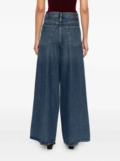 Frame The Drape Jeans In Blue