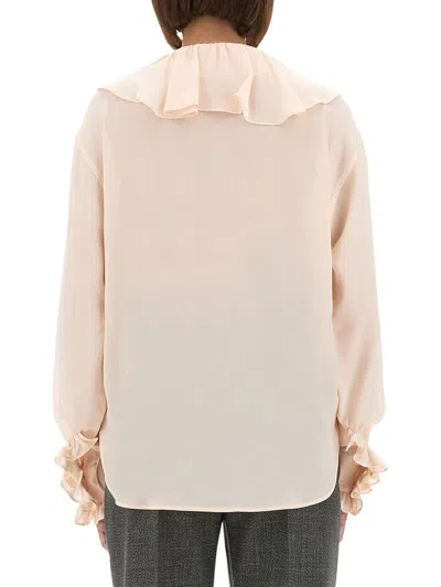 Alexander Mcqueen Shirt Mcqueen Woman Color Pink In Pink