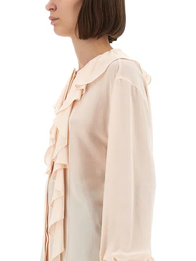 Alexander Mcqueen Shirt Mcqueen Woman Color Pink In Pink