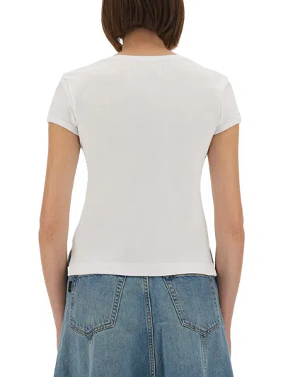 Vivienne Westwood Micro "lollo" T-shirt In White