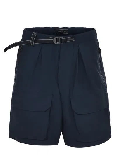 And Wander Pants With Belt In Blue