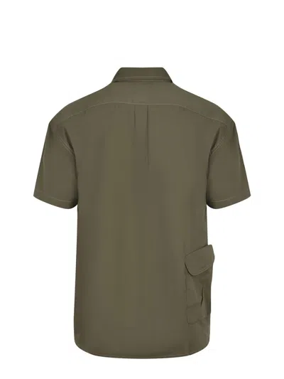 And Wander Multi Pocket" Shirt - Green In Brown