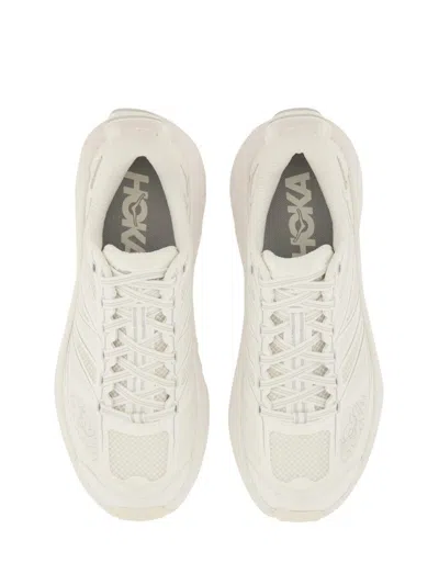 Hoka Mafate Speed 2 Panelled Mesh Sneakers In White