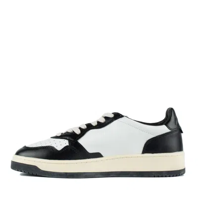 Autry Bicolor Medalist Leather Low Sneakers In Multi