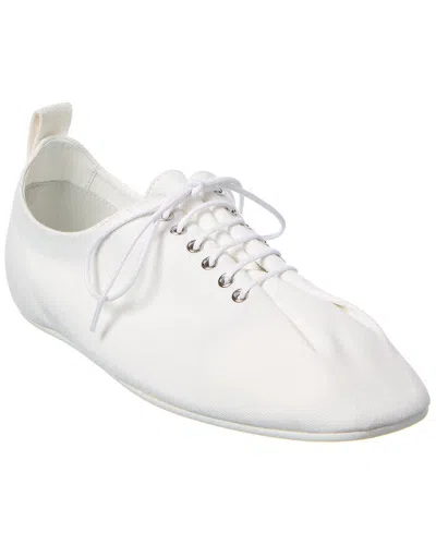 Totême Recycled Cotton-twill Sneakers In White