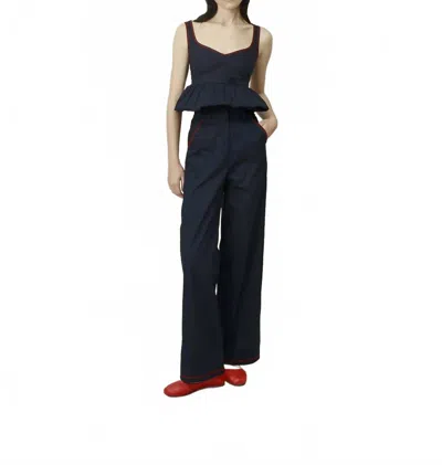 Project Adamo Profeta Pants In Navy In Black