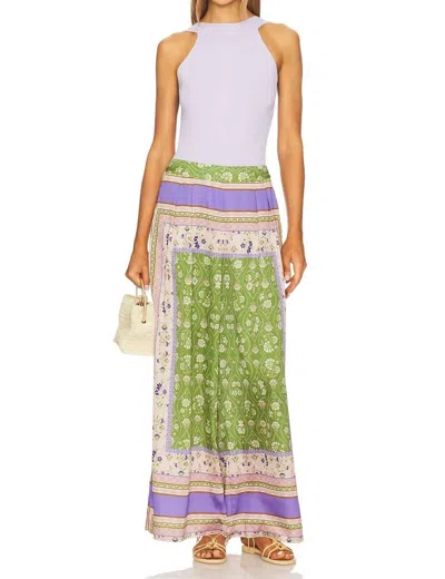 Misa Selena Pants In Matcha Love In Multi