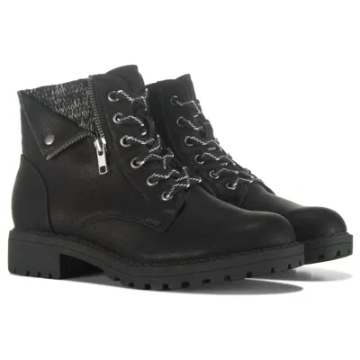 Jellypop Women's Memories Lace Up Boot - Medium In Black In Black