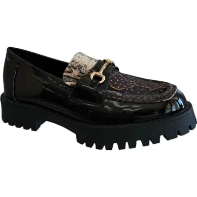 Lady Glory Women's Midnight Stride Loafer In Black In Black