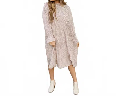 Indie & Co Remi Dress In Cream In Neutral