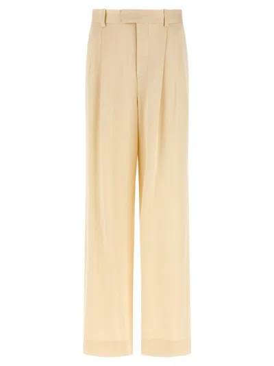 Armarium Beige Giorgia Pants In Yellow