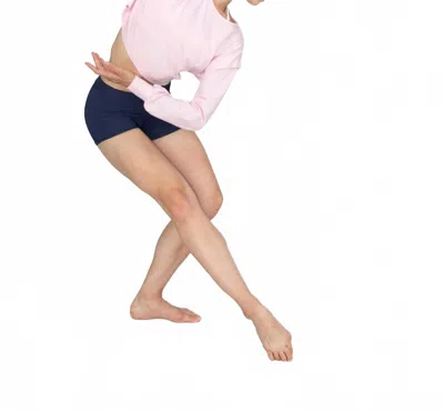 Body Wrappers Oversized Drop Shoulder Twist Back Pull Over In Pink In Pink