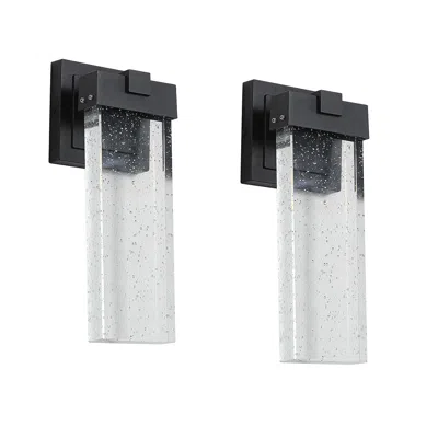 Hivvago Led Crystal Wall Lamp - Waterproof, Outdoor