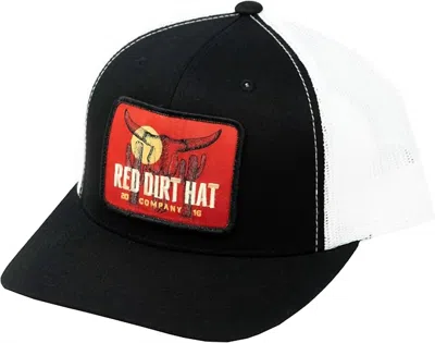 Red Dirt Hat Company Men's Boone Adjustable Snapback Hat In Black In Black