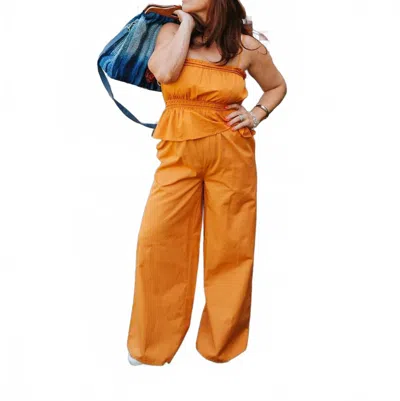 Bila77 Naples Pant In Brown In Brown