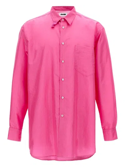 Magliano 'jesolo Shirt With Chest Pocket And Structured Collar' In Pink