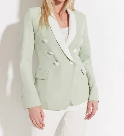 Oolala Tailored Blazer In Mint In Green