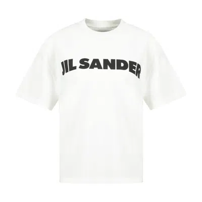 Jil Sander Cn Ss T-shirt - Cotton - White In White
