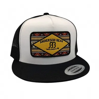 Red Dirt Hat Company Men's Aztec Anderson Bean Adjustable Snapback Hat In White In White