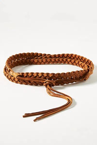 Ada Women's Twisted Maria Belt In Papaya In Brown