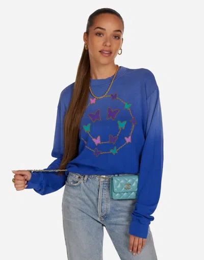 Lauren Moshi Spalding Butterfly Charm Happyface