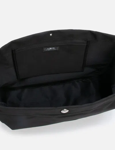 Apc A.p.c. Journal Shoulder Bag In Black