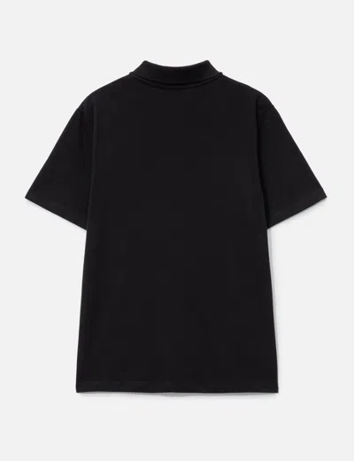 Apc A.p.c. Black Polo Shirts Men In Black