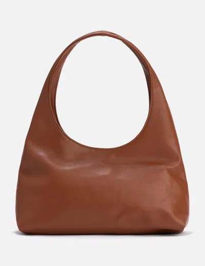 Apc A.p.c. Cognac Brown Shoulder Bag In Brown