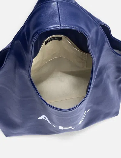 Apc A.p.c. Ninon Tote In Blue