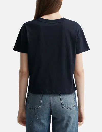 Apc A.p.c. Boxy Rue Madame T Shirt In Blue