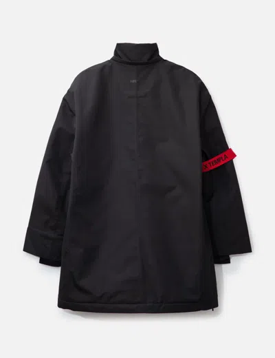 Templa Raf Simons X  Oversized Wadded Ski Jacket In Black