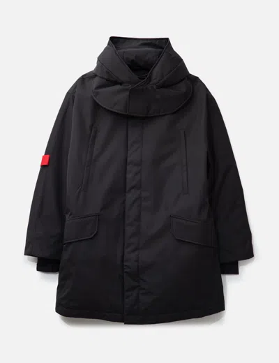 Templa Raf Simons X  Oversized Wadded Ski Jacket In Black