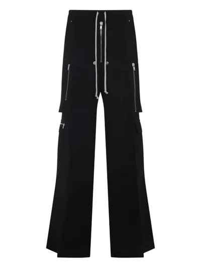 Rick Owens Concordians Cargobelas In Black