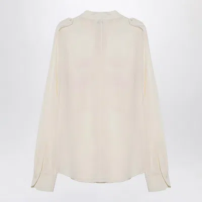 Chloé Women's Ivory Silk Blouse In White